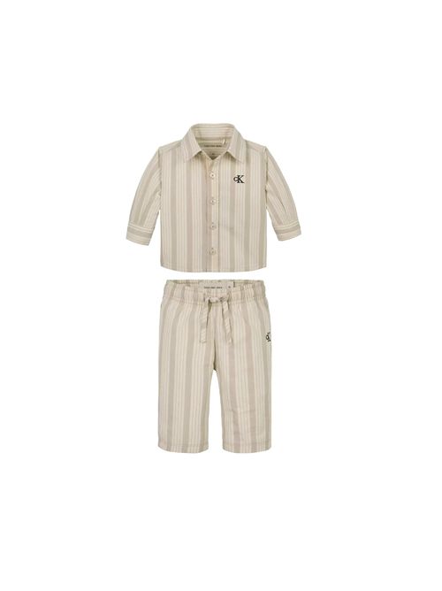 Calvin Klein striped set for newborns CALVIN KLEIN | CKIN0IN003540AA